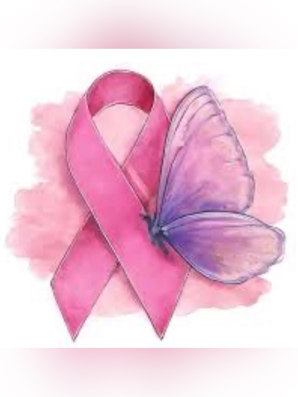 *BUY NOW* Watercolor Breast Cancer Awareness Window Decal - Waterproof